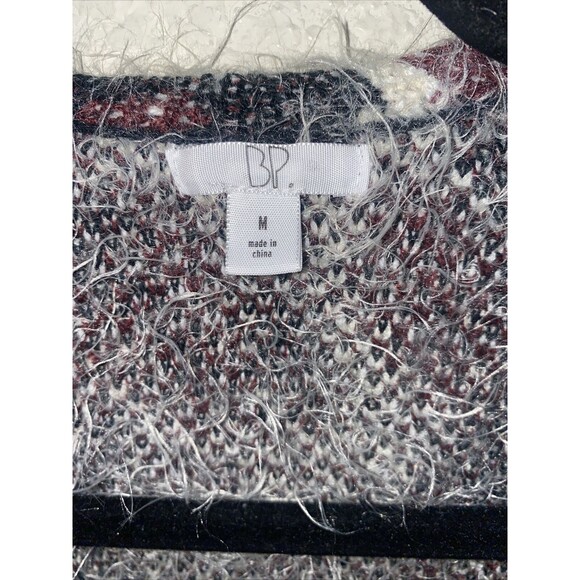 BP camo Leopard Animal Soft Sweater M Long Cardigan Oversize old money MOB - Picture 4 of 10